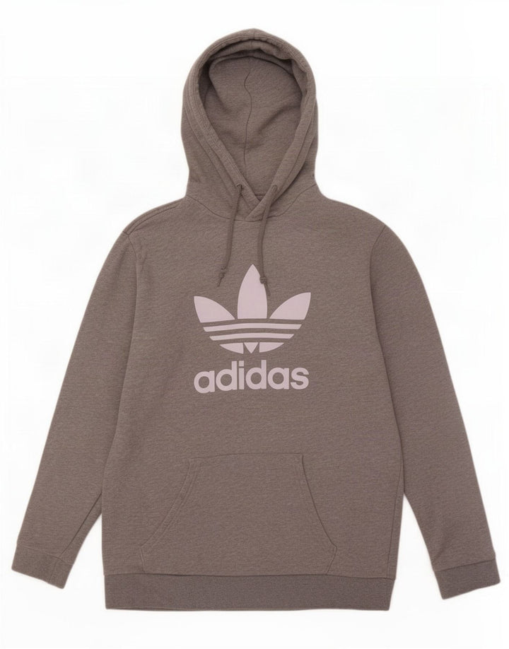 Adidas Herren Graphic Hoodie Pullover Mittelgrau meliert