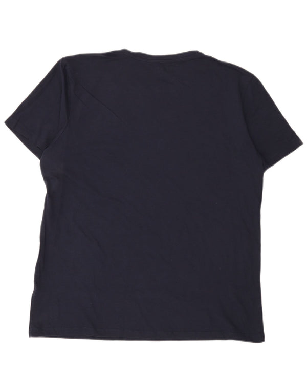 Jack & Jones Herren T-Shirt Top XL Marineblau