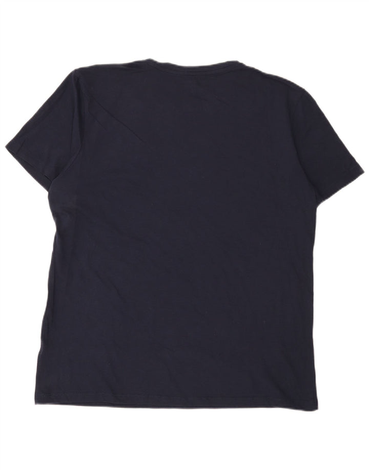 Jack & Jones Herren T-Shirt Top XL Marineblau