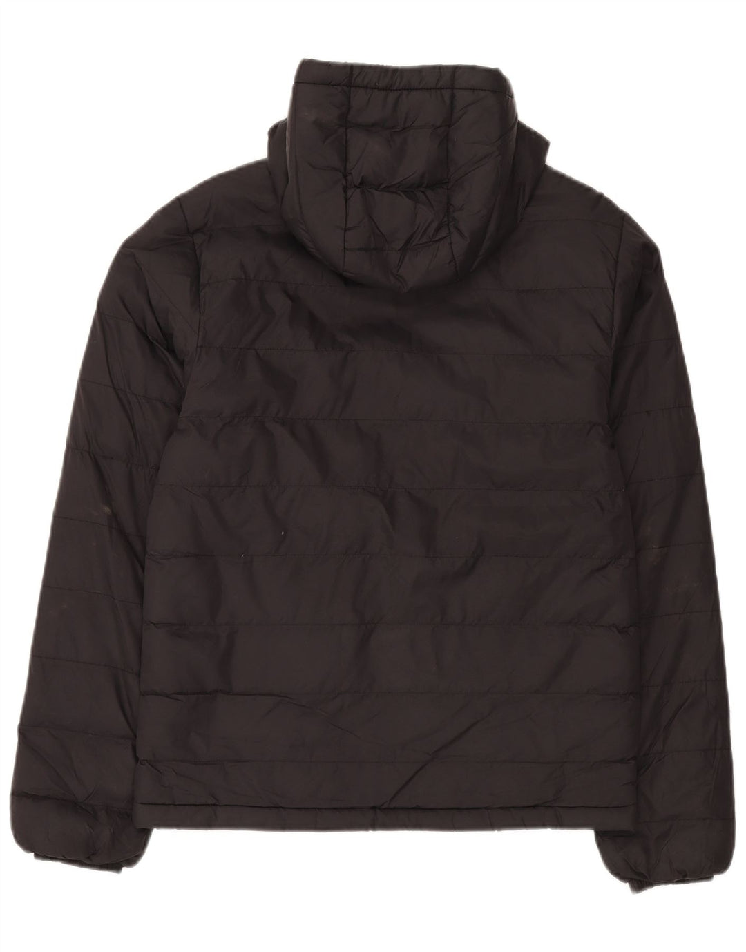 Mountain Warehouse Wattierte Herrenjacke mit Kapuze, UK 34, XS, Schwarz, Polyamid