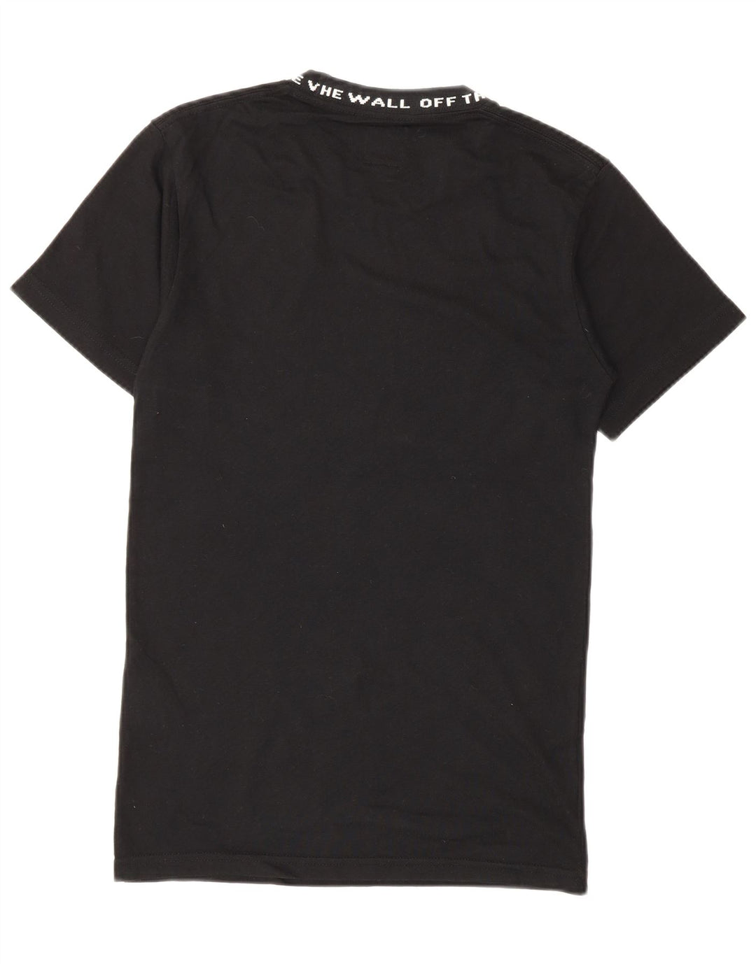 Vans Herren Grafik T-Shirt Top XS Schwarz Baumwolle