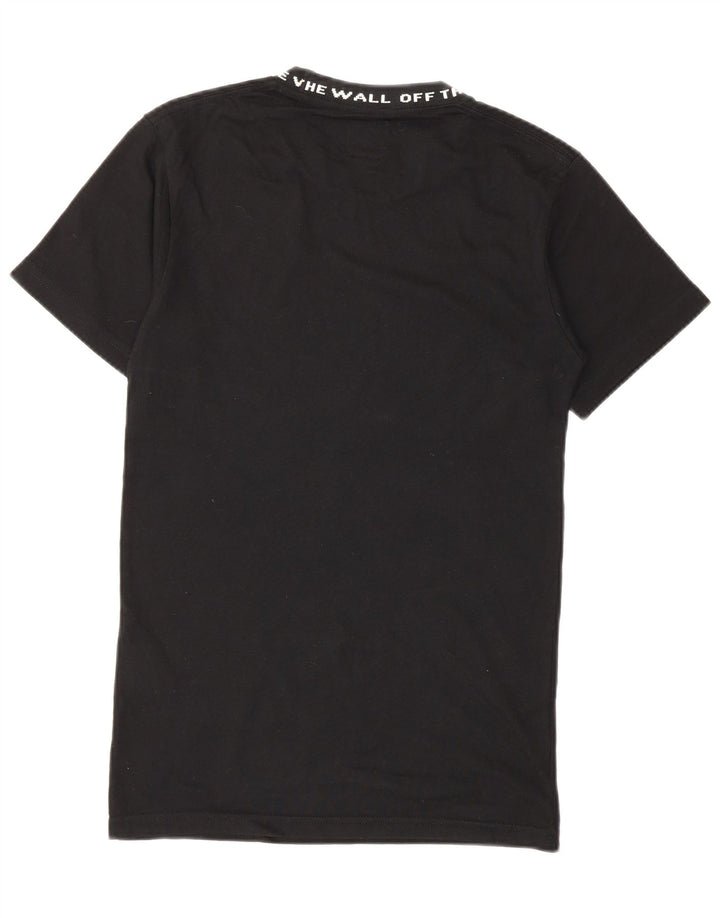 Vans Herren Grafik T-Shirt Top XS Schwarz Baumwolle