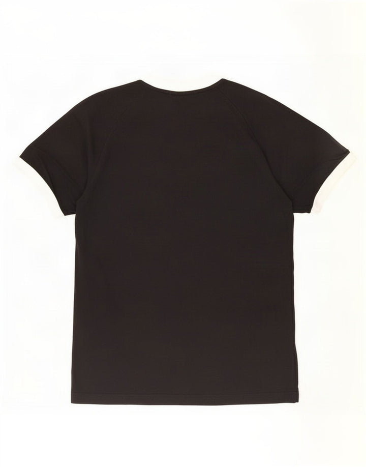 Adidas Herren T-Shirt Top Medium Schwarz Baumwolle