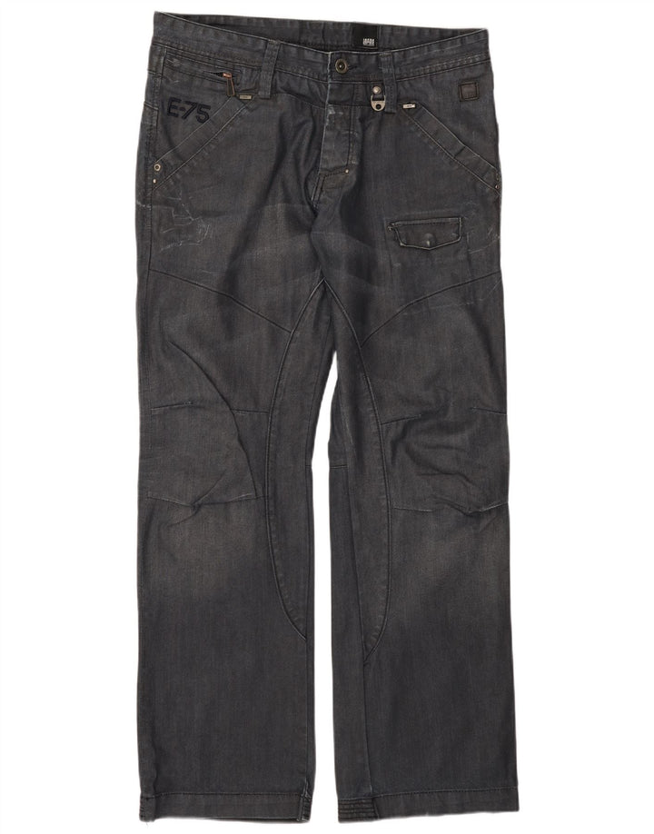 Jack & Jones Herren Straight Jeans W34 L32 Marineblaue Baumwolle