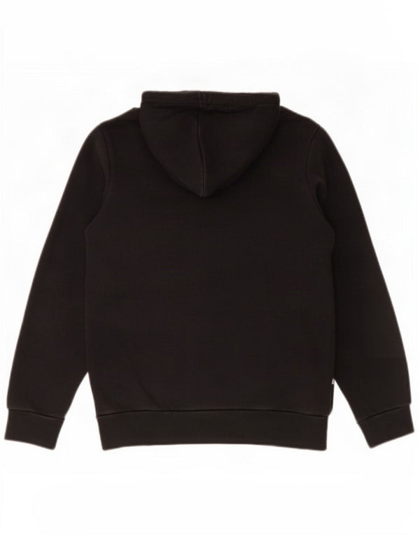 Adidas Jungen Kapuzenpullover 12–13 Jahre, schwarze Baumwolle