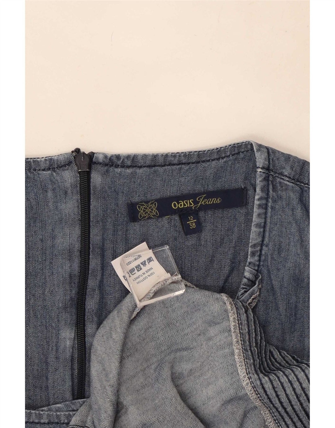 Oasis Damen Etuikleid UK 12 Medium Marineblau