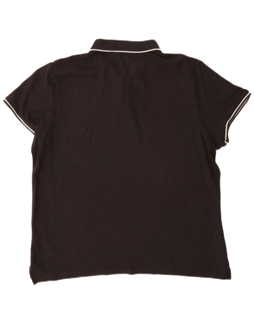 NIKE Herren Poloshirt 2XL Schwarz Baumwolle