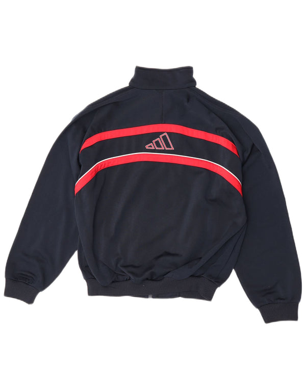 Adidas Jungen-Trainingsanzug-Top-Jacke, 11–12 Jahre, Marineblau, Farbblock