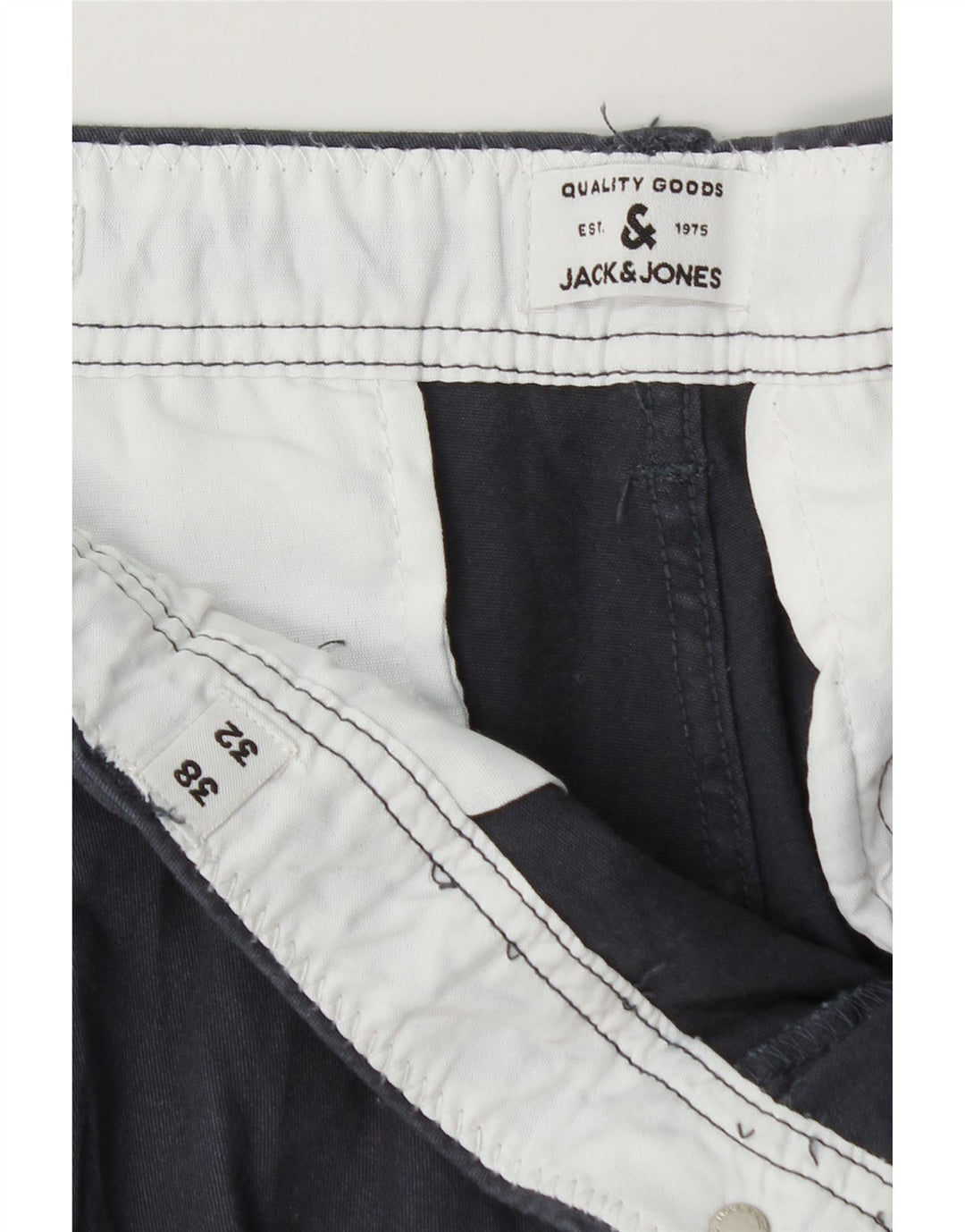 Jack & Jones Herren Slim Cargohose W38 L30 Marineblaue Baumwolle