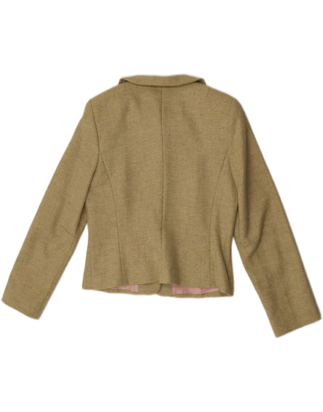 Aideen Bodkin Damen 5-Knopf-Blazerjacke UK 14 Große grüne Wolle