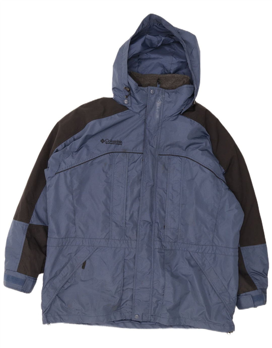 Columbia Herren Interchange Windjacke UK 42 XL Blauer Farbblock
