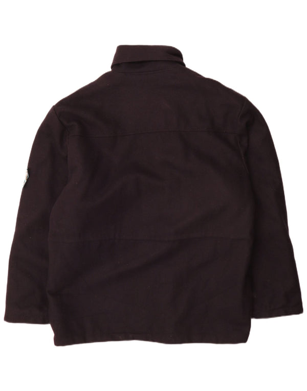 Vintage Herren Yachting Windjacke Mantel UK 42 XL Marineblau