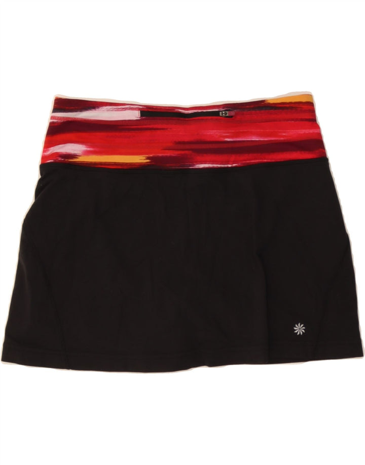 ATHLETA Womens Skort UK 14 Medium Black Colourblock Nylon Vintage Athleta and Second-Hand Athleta from Messina Hembry 