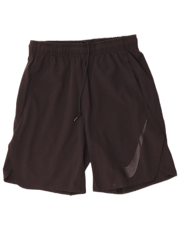 Nike Herren Dri Fit Graphic Sportshorts, Größe S, Schwarz, Polyester