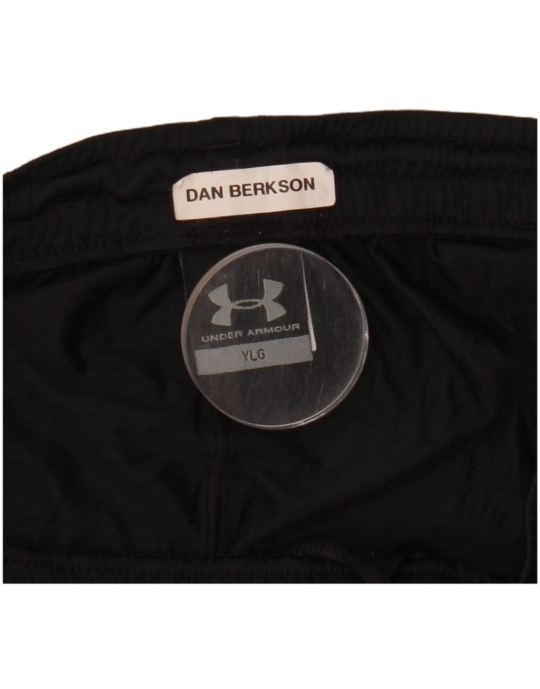 UNDER ARMOUR Sportshorts für Jungen, 11–12 Jahre, Größe L, Schwarz, Polyester