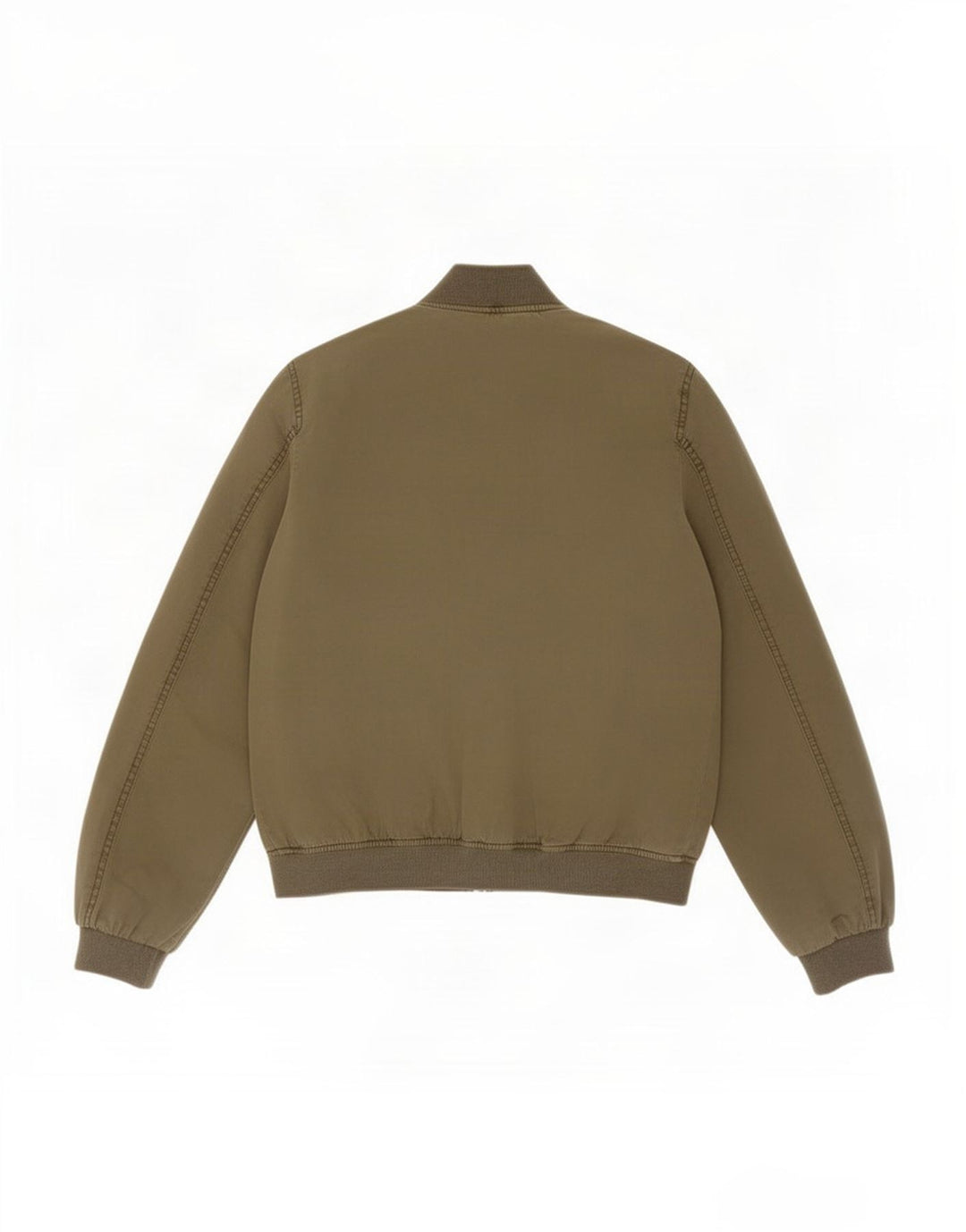 Zara Herren Bomberjacke UK 36 Small Khaki Baumwolle
