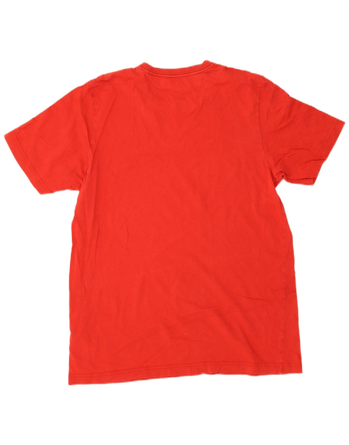 Adidas Herren Grafik T-Shirt Top Große rote Baumwolle