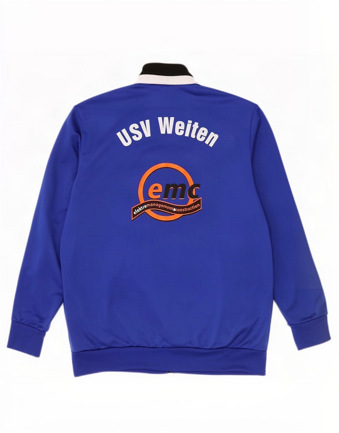 Adidas Herren-Trainingsanzug mit grafischem Oberteil, XL, blau, Colourblock-Polyester