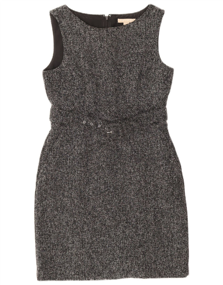 Petite Etuikleid für Damen von Banana Republic, US 8 Mittelgrau meliert