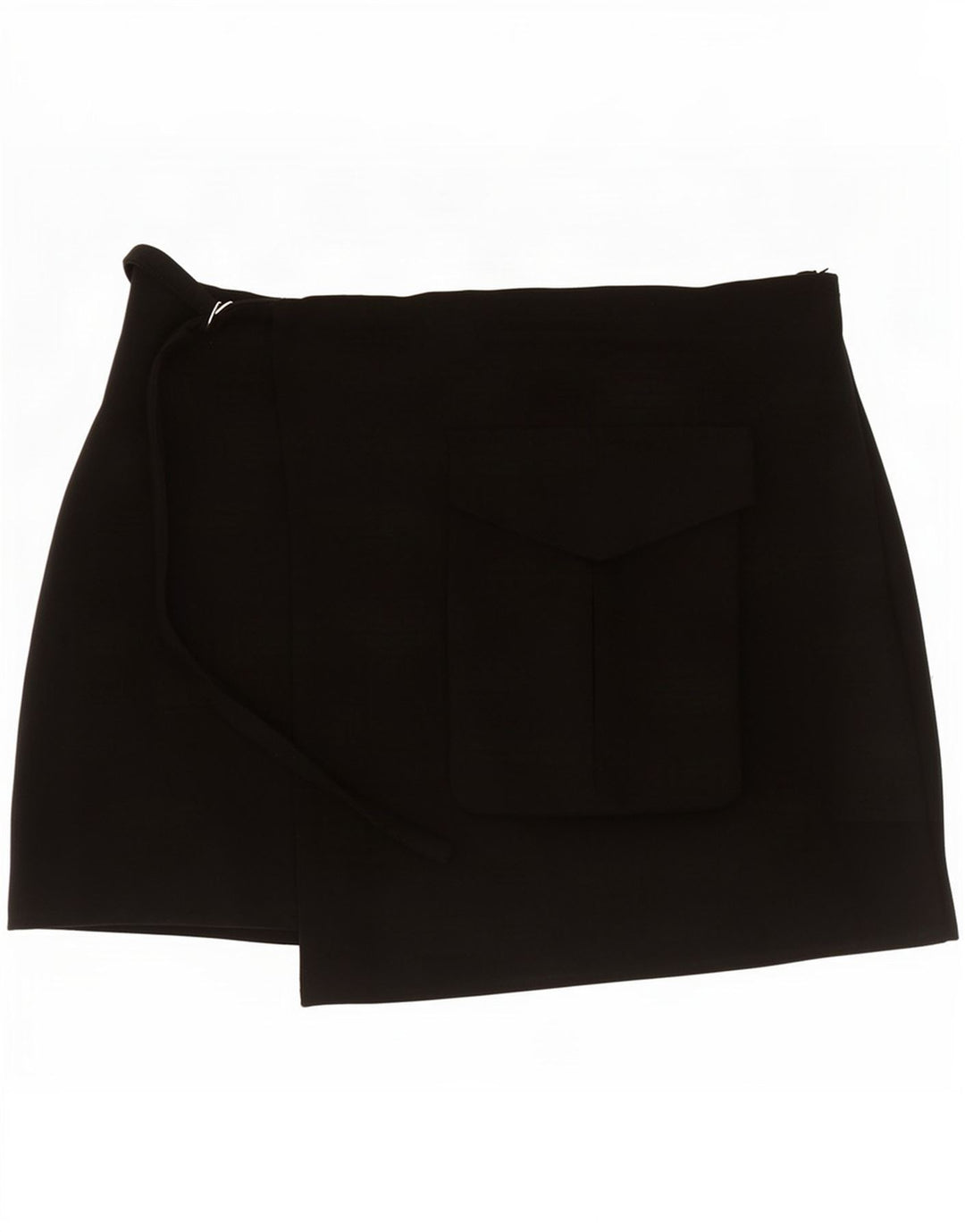 Zara Damen Skort Casual Shorts Large W30 Schwarz Polyester