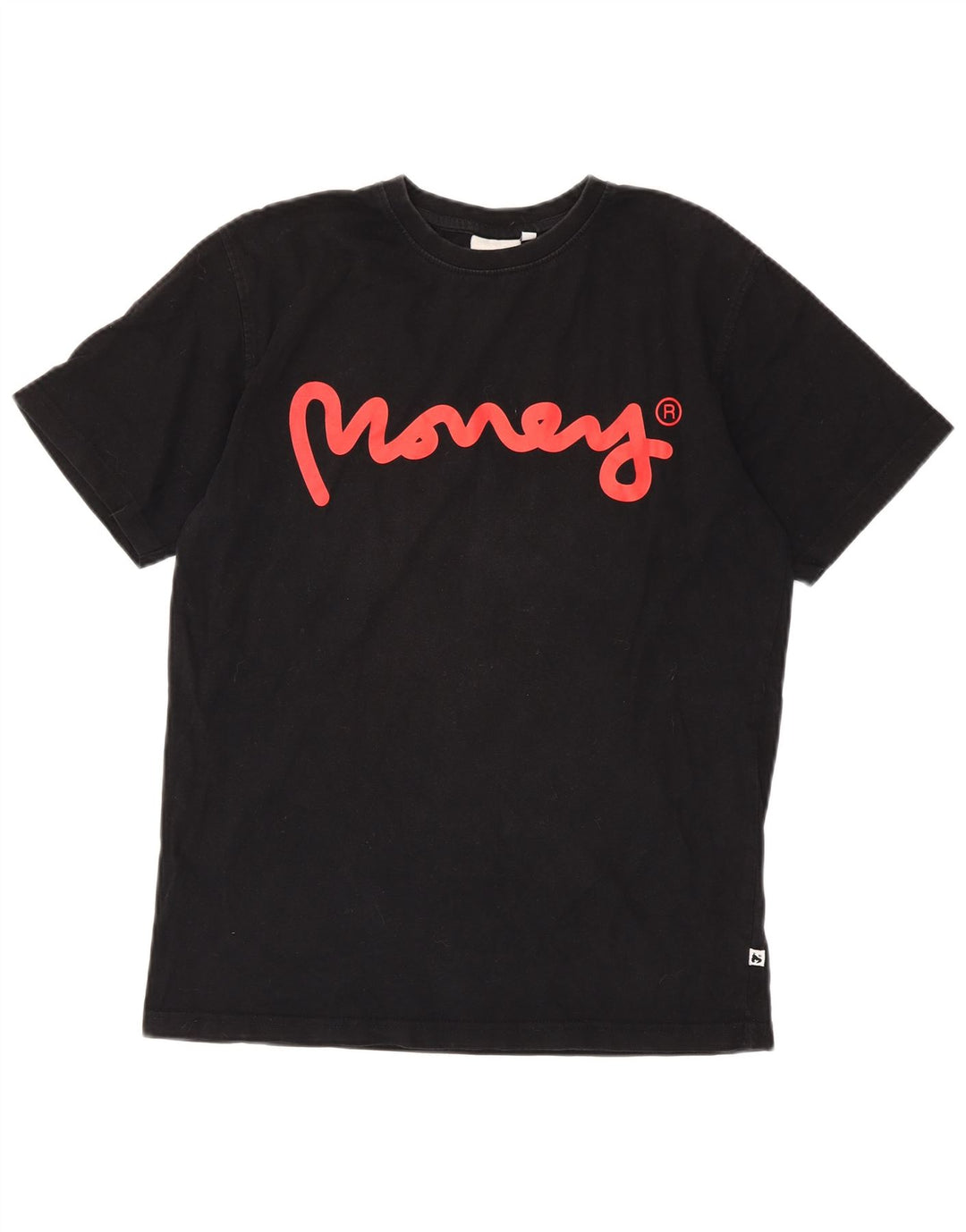Money Herren-T-Shirt mit Grafik, Mittelschwarz, Baumwolle
