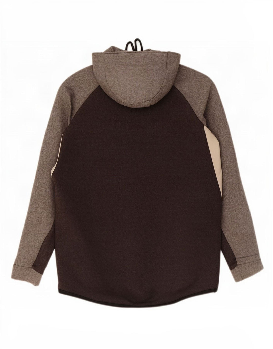 Nike Herren-Kapuzenpullover mit Reißverschluss, groß, Grau, Farbblock