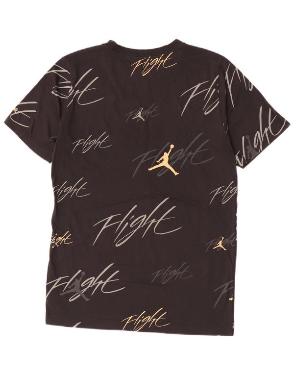 Jordan T-Shirt mit Grafik für Jungen, 13–14 Jahre, XL, schwarze Baumwolle