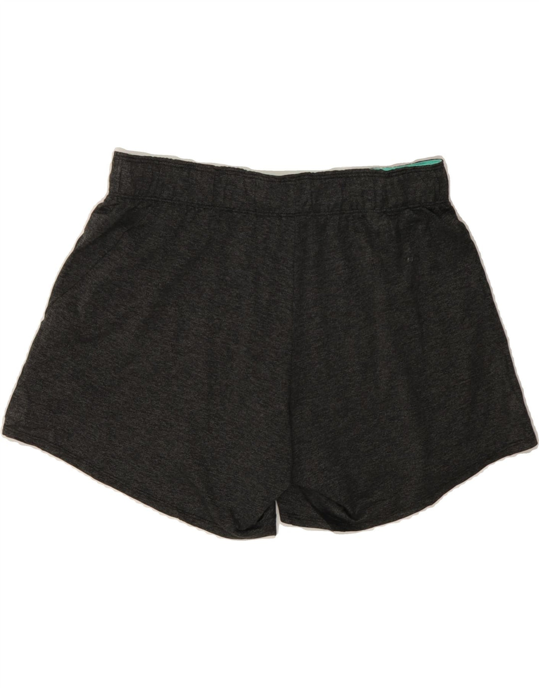 NIKE Womens Dri Fit Sport Shorts UK 14 Medium Grey Polyester Vintage Nike and Second-Hand Nike from Messina Hembry 
