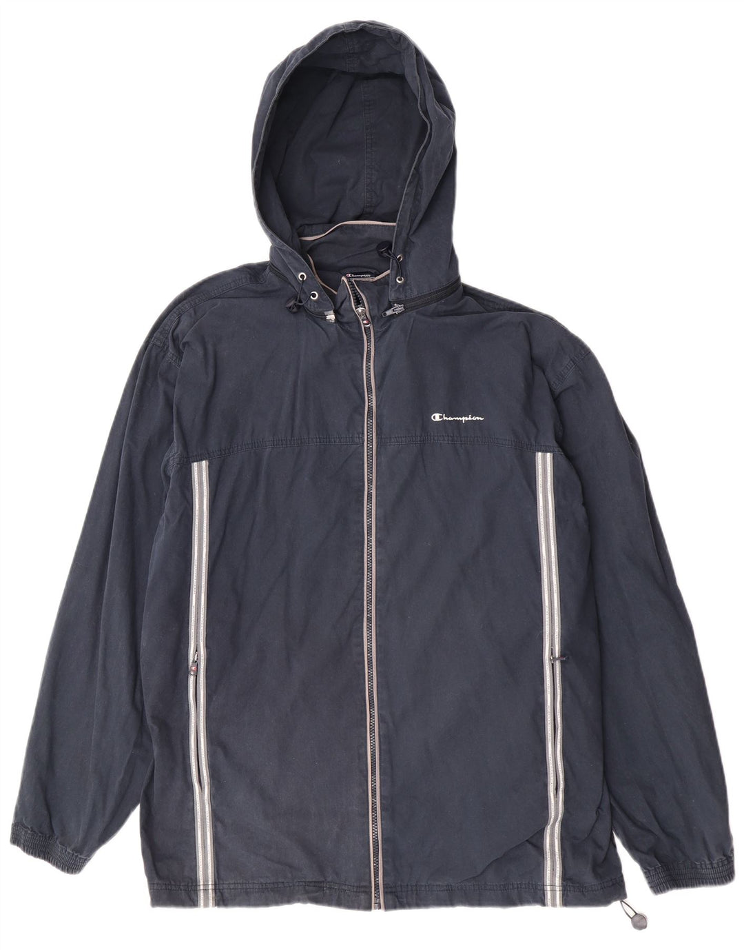Champion Herren-Regenjacke mit Kapuze, UK 44, 2XL, Marineblau