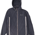Champion Herren-Regenjacke mit Kapuze, UK 44, 2XL, Marineblau