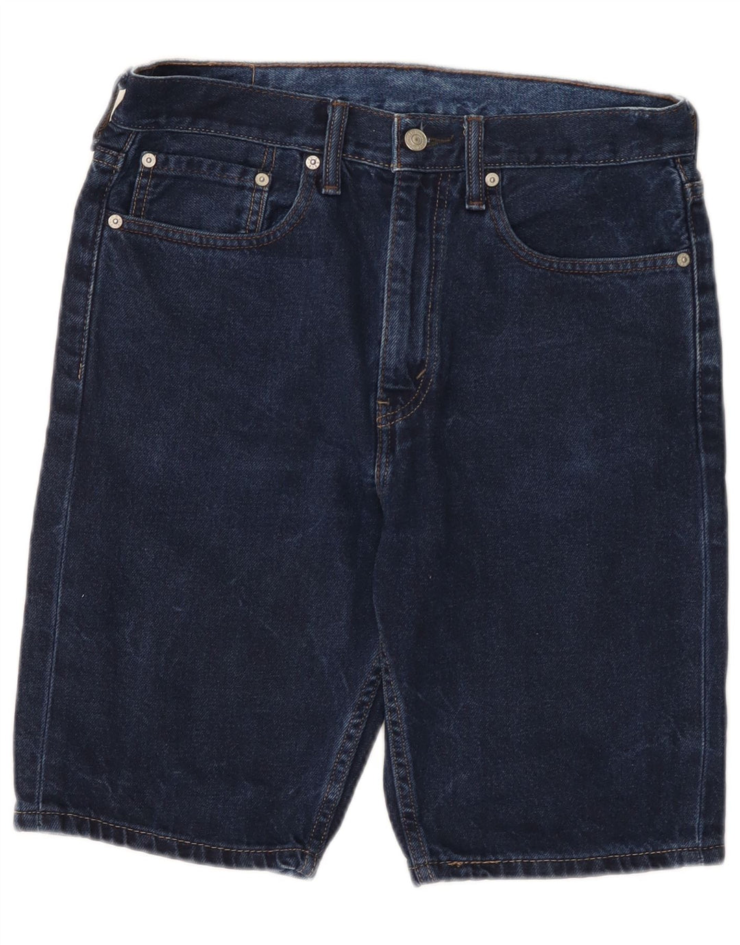 Levi's Herren 522 Denim Shorts W31 Mittelmarineblau