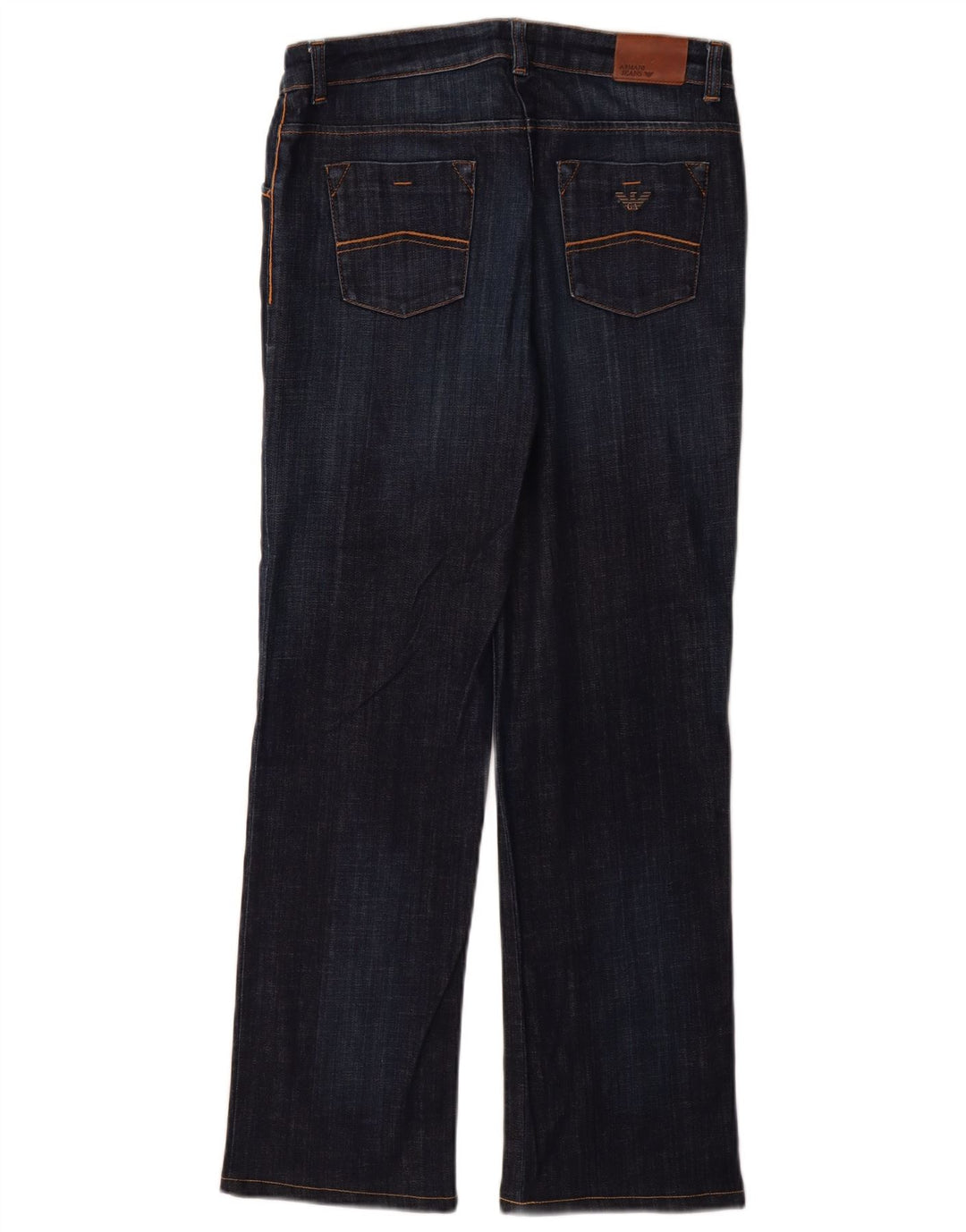 Armani Damen Bootcut Jeans W28 L31 Marineblau