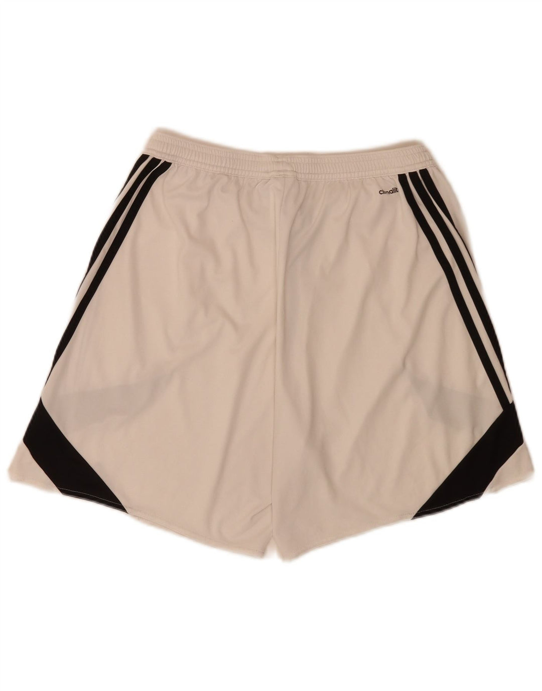 Adidas Herren Climalite Sportshorts, groß, weißes Farbblock-Polyester