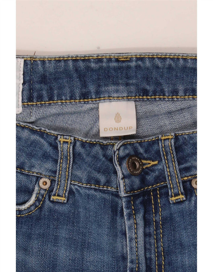 Dondup Damen Schlagjeans W30 L32 Blau