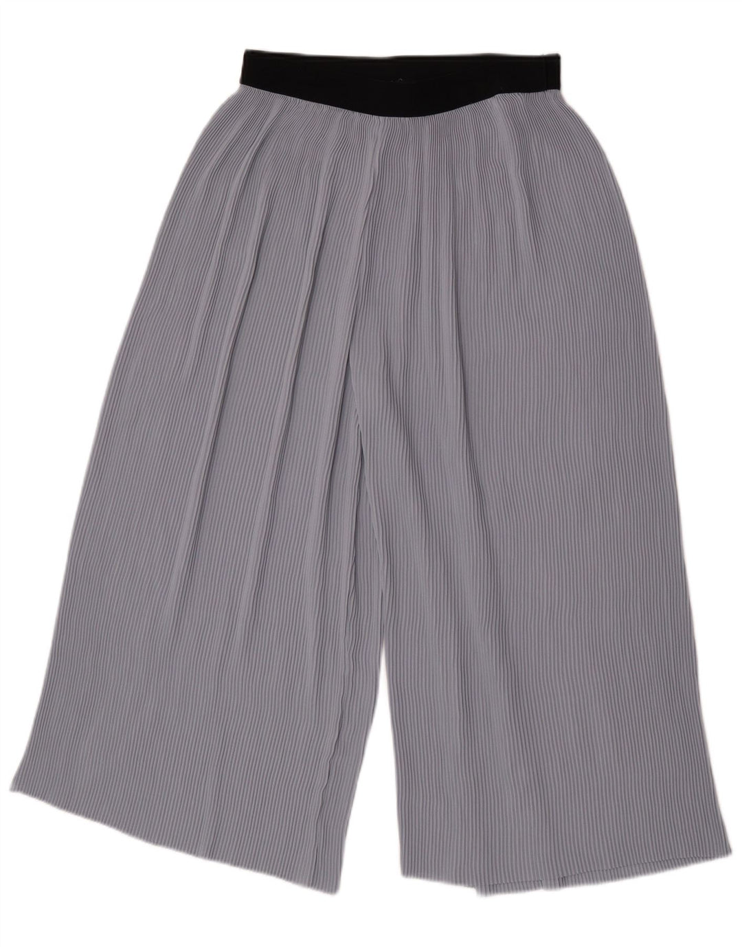 Zara Cullotes Capri-Hose für Damen, Größe M, W28, L21, Blau, Farbblock