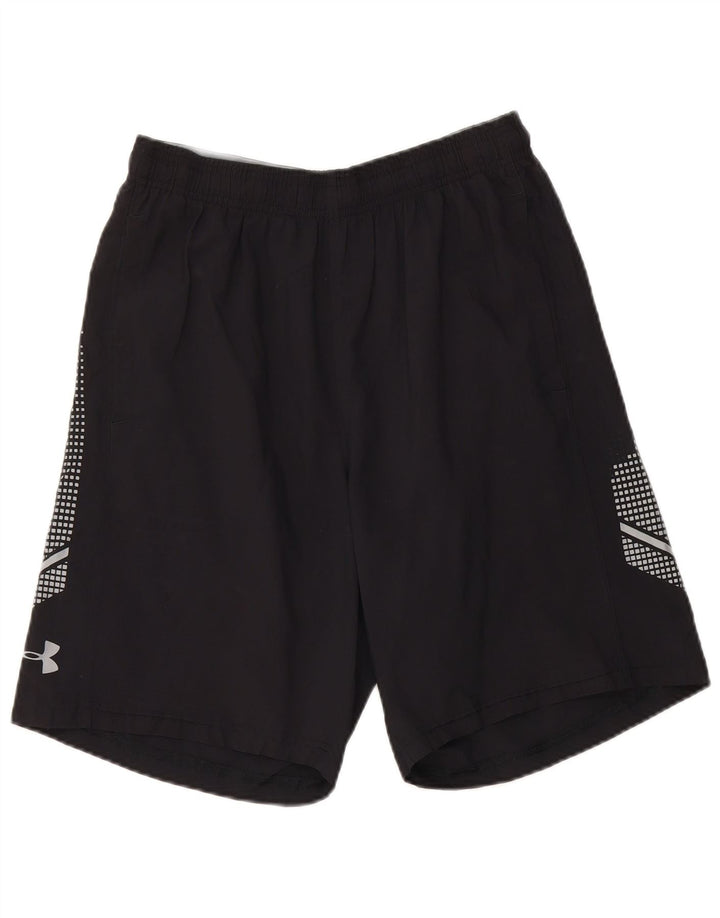 UNDER ARMOUR Herren Heat Gear Sportshorts Medium Black Geometrisch