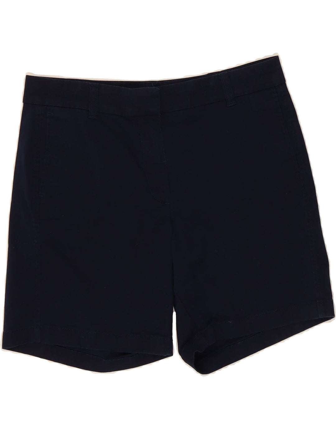 J. CREW Womens Chino Shorts US 8 Medium W30 Navy Blue Cotton Vintage J. Crew and Second-Hand J. Crew from Messina Hembry 