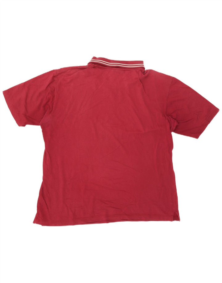 Sergio Tacchini Herren Poloshirt XL Burgund