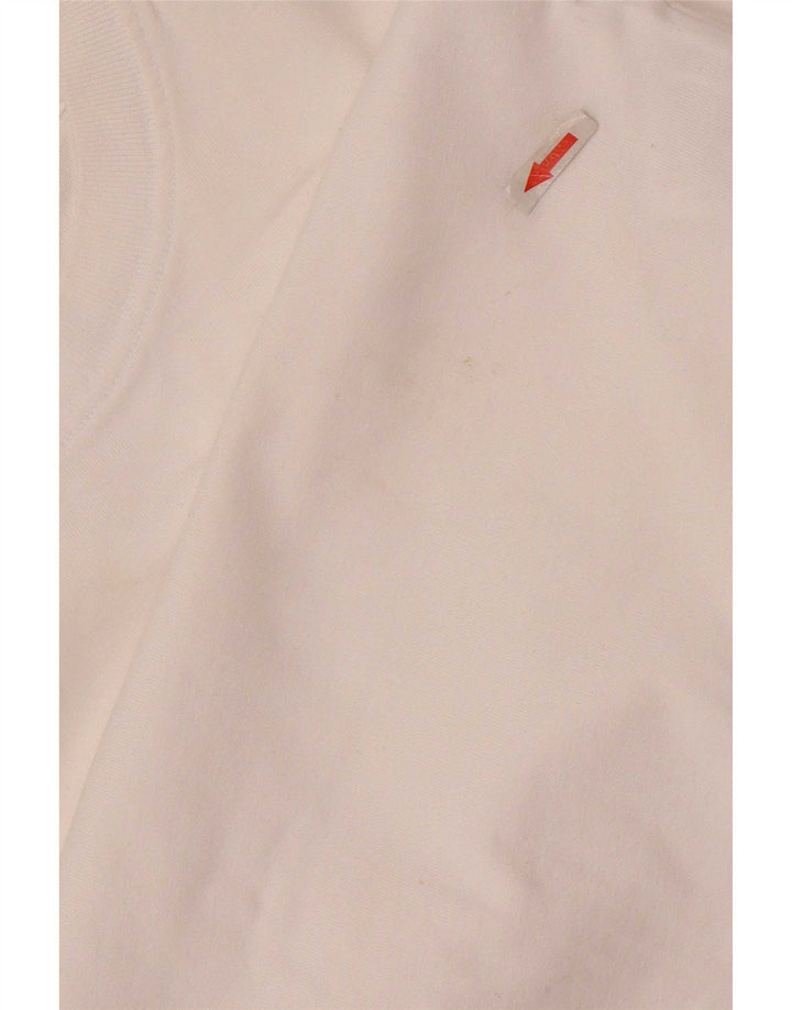Levi's Herren Vintage Fit T-Shirt-Oberteil aus mittelweißer Baumwolle