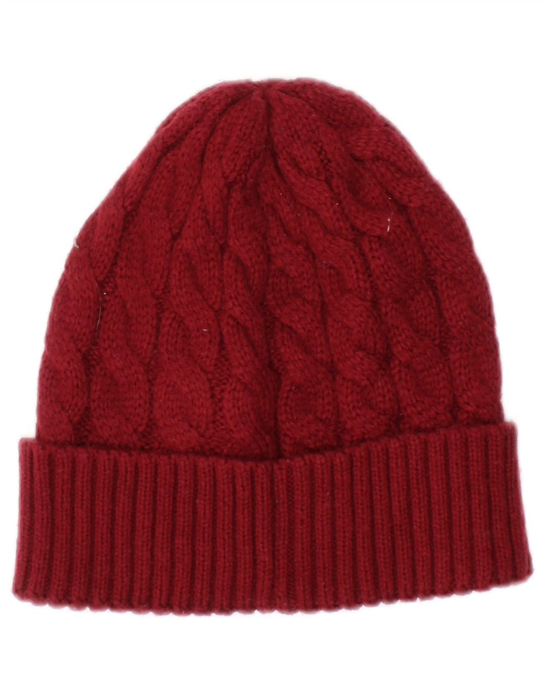 Kappa Herren-Strickmütze, Einheitsgröße, rotes Polyacryl