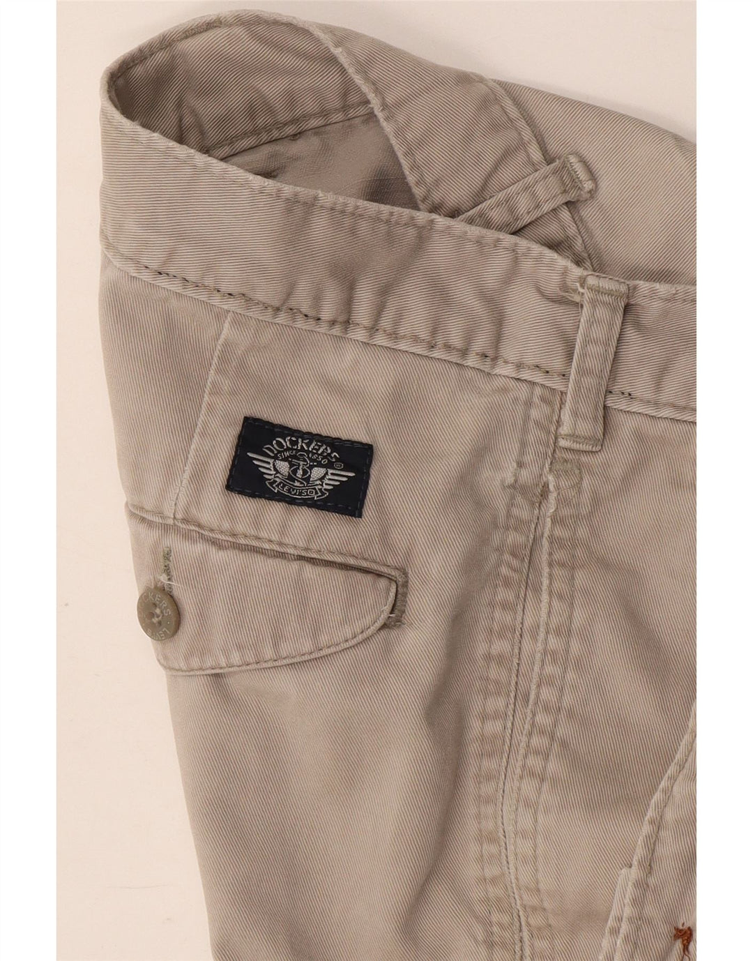Dockers Herren Pegged Chino-Hose W38 L32 Beige