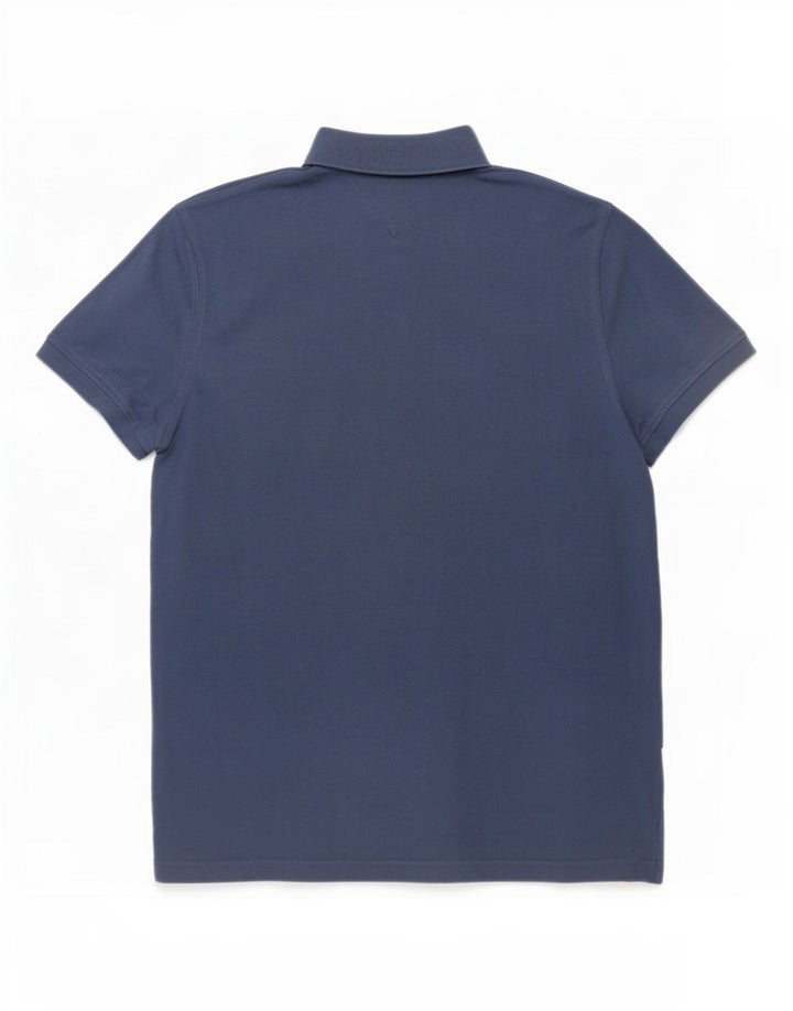 Tommy Hilfiger Herren-Poloshirt, klein, marineblau, Baumwolle