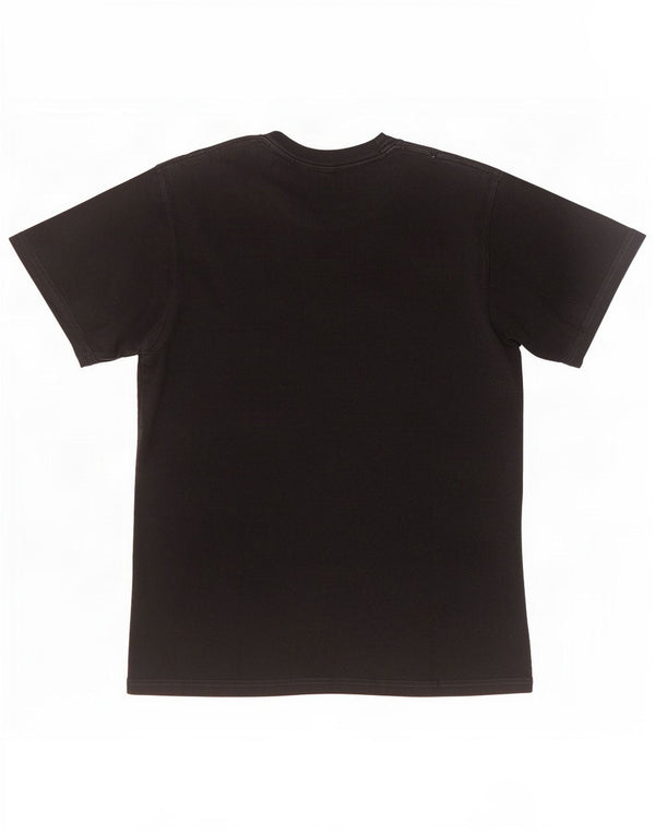 Hard Rock Cafe Herren Florence Grafik-T-Shirt aus mittelschwarzer Baumwolle