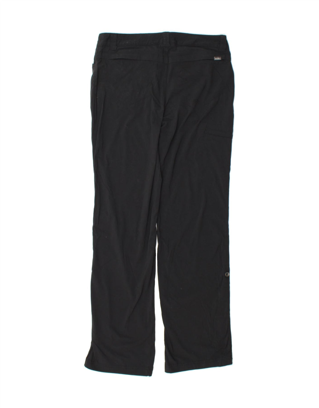 EDDIE BAUER Womens Straight Cargo Trousers US 4 Small W32 L32 Black Nylon Vintage Eddie Bauer and Second-Hand Eddie Bauer from Messina Hembry 