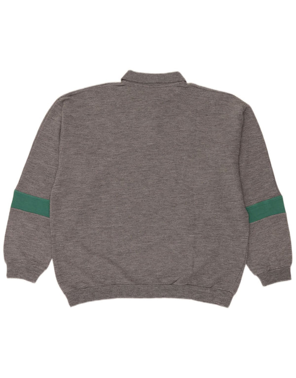Campagnolo Herren-Sweatshirt mit Grafik, UK 44, XL, Grau, Farbblock
