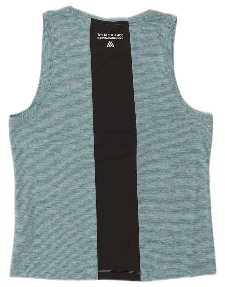 The North Face Herren-Weste, mitteltürkisfarbenes Farbblock-Polyester