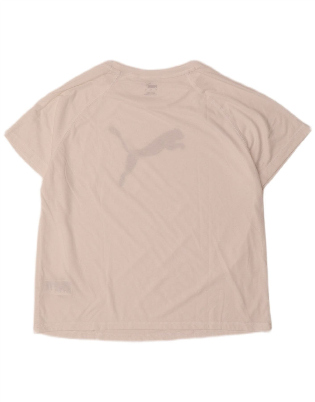 Puma Herren-T-Shirt mit Grafik, groß, aus weißem Polyester