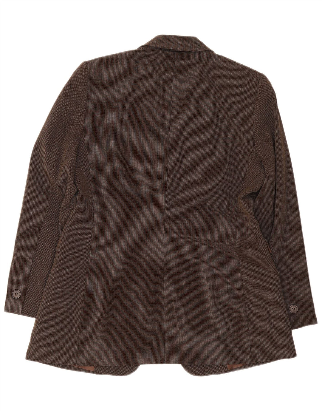Marks & Spencer Damen-Blazer mit 1 Knopf, Gr. 14, Braun, Viskose