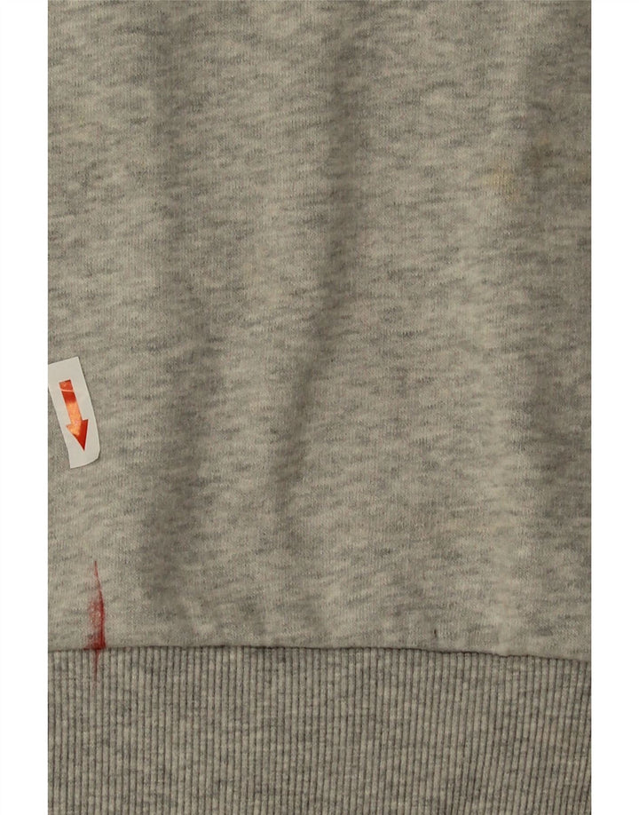 Superdry Damen-Sweatshirt-Pullover in Übergröße, Größe 40, Grau, Baumwolle