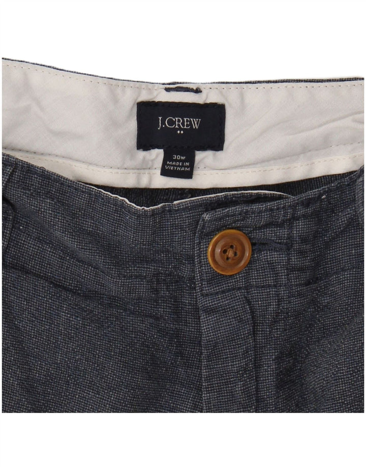 J. CREW Herren Chinoshorts W30 Mittelblau
